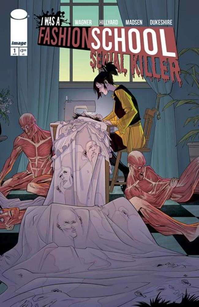 I Was A Fashion School Serial Killer #1 (Of 5) Cover A Daniel Hillyard & Michelle Madsen Blood Stitches