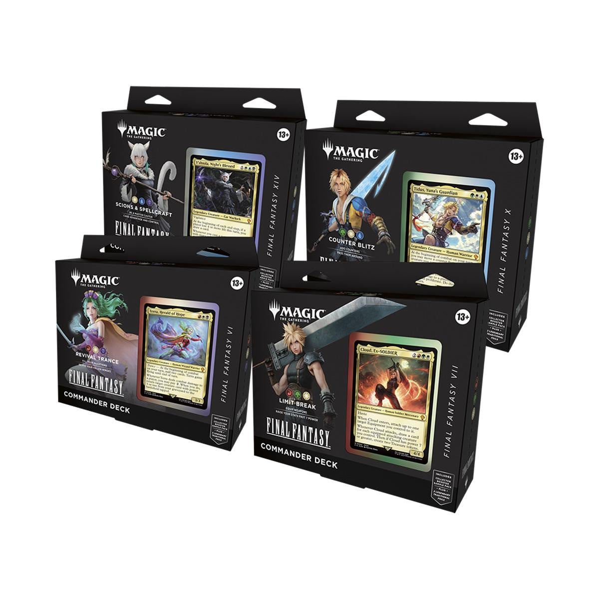 Magic the Gathering Final Fantasy Commander Deck