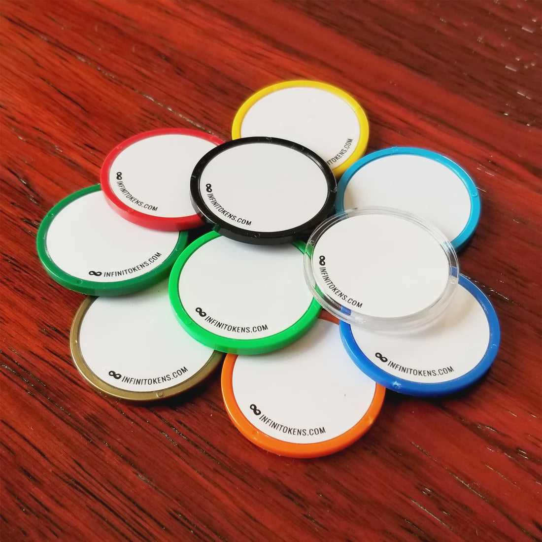 InfiniTokens Dry Erase RPG Tokens and Counters 10 Pack