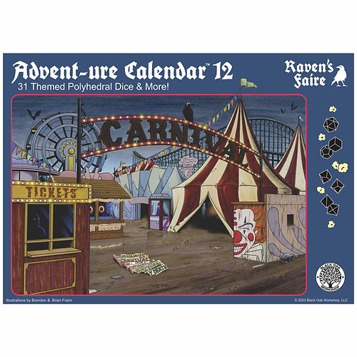 Black Oak Advent-ure Dice Advent Calender